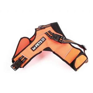brsp 10818599 M-PETS HIKING REFLEKTÖRLÜ SOFT GÖĞÜS TASMASI ORANGE (S)