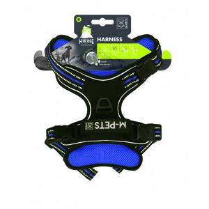 brsp 10825099 M-PETS HIKING REFLEKTÖRLÜ SOFT SIRT TASMASI BLUE (M)