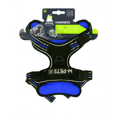 brsp 10825099 M-PETS HIKING REFLEKTÖRLÜ SOFT SIRT TASMASI BLUE (M)