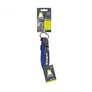brsp 10825399 M-PETS HIKING REFLEKTÖRLÜ SOFT köpek BOYUN TASMASI BLUE (S)