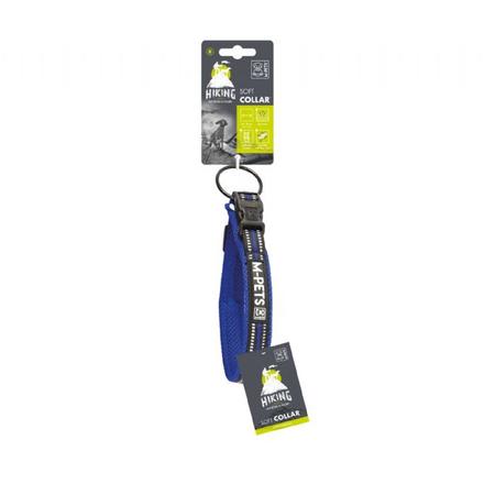 brsp 10825499 M-PETS HIKING REFLEKTÖRLÜ SOFT BOYUN TASMASI BLUE (M