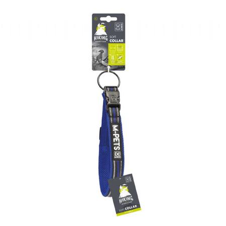 brsp 10825599 M-PETS HIKING REFLEKTÖRLÜ SOFT BOYUN TASMASI BLUE (L)