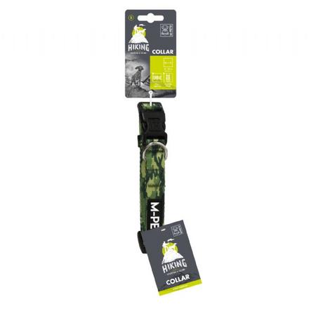 brsp 10828499 M-PETS MILITARY WEBBING COLLAR - M CAMOUFLAGE