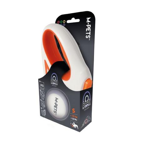 brsp-10839399 M-PETS FLASH LEDLİ OTOMATİK GEZDİRME ŞERİT 3MT/ORANGE