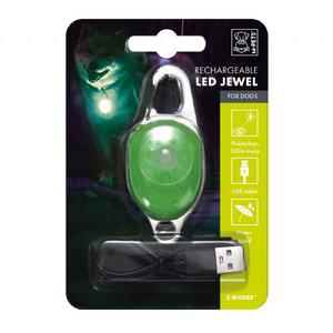 M-Pets Led Jewel Güvenlik Işığı Green Brsp-10840599