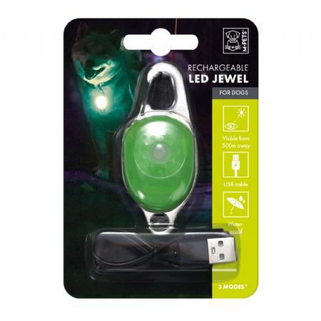 brsp 10840599 M-PETS LED JEWEL GÜVENLİK IŞIĞI GREEN