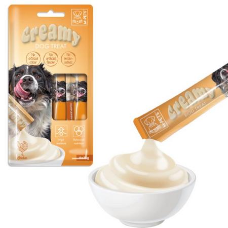 brsp 19039499 M-PETS KÖPEK ÖDÜLÜ CREAMY TAVUKLU 4X15GR