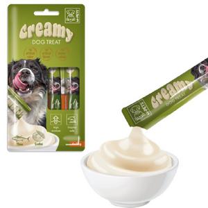 BRSP 19039799 M-Pets Köpek Ödülü Creamy Ton Balıklı Deniz Taraklı 4X15gr