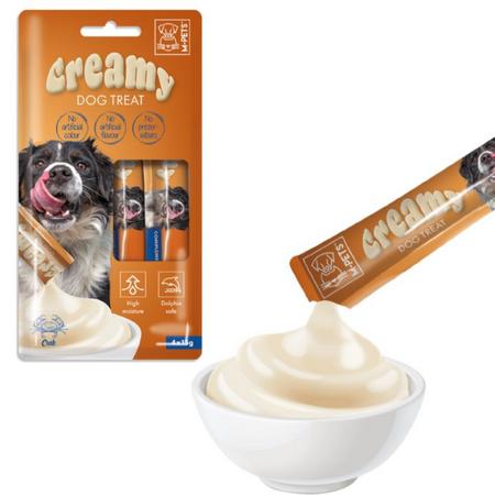 brsp 19039899 M-PETS KÖPEK ÖDÜLÜ CREAMY YENGEÇLİ 4X15GR 