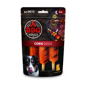 BRSP-19041399-M-PETS BBQ KINGS CORN DOGS CHICKEN TAVUKLU KÖPEK ÖDÜL 90GR