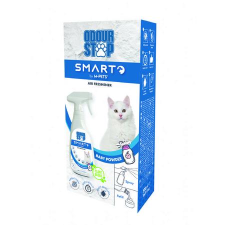 brsp-20104899 M-PETS ODOUR STOP DEODORANT SPRAY BABY POWDER 500ML