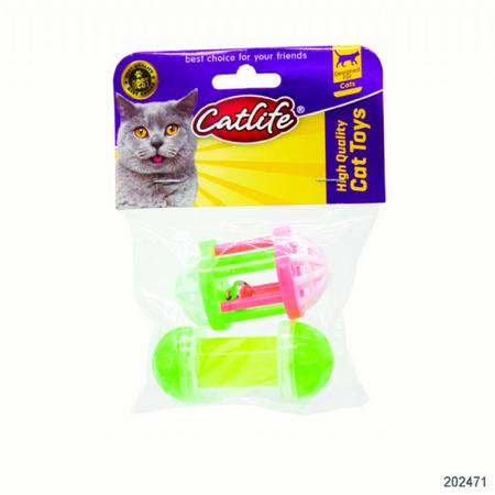 BRSP 202471-CATLİFE ZİLLİ KEDİ OYUNCAĞI 2Lİ PAKET