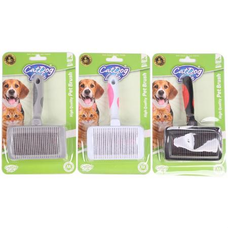 BRSP-203716-CAT/DOGLİFE KEDİ ve KÖPEKLER İÇİN TELLİ BASMALI FIRÇA (M)