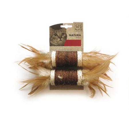 BRSP-20601299 M-PETS NATURA ROLLS KEDİ OYUNCAĞI MİX COLOR