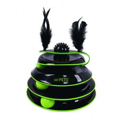 Castle Play Tower Kedi Oyuncağı (Siyah/Yeşil) BRSP-20639299