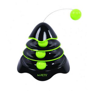 Rocket Play Tower Kedi Oyuncağı Black/Green BRSP-20639399