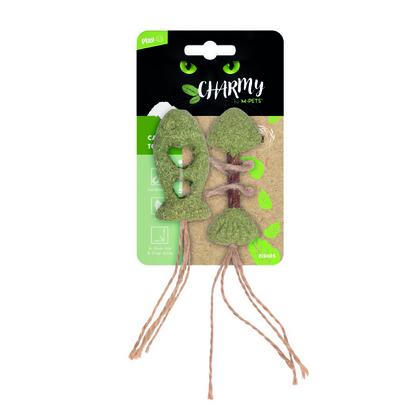 BRSP-20639899 M-PETS CHARMY FISHES CATNİPLİ KEDİ OYUNCAĞI