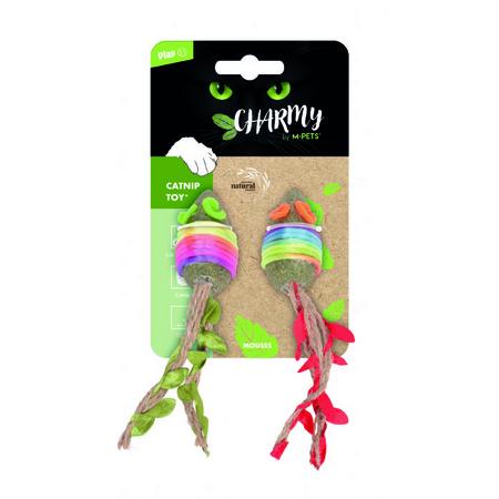 BRSP-20640099 M-PETS CHARMY MOUSES CATNİPLİ KEDİ OYUNCAĞI