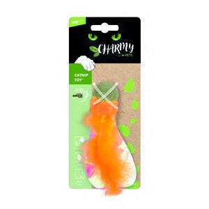 BRSP-20640599 M-PETS CHARMY FIREFLY CATNİPLİ KEDİ OYUNCAĞI ORANGE