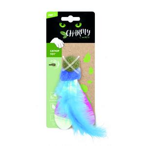 BRSP-20640699 M-PETS CHARMY FIREFLY CATNİPLİ KEDİ OYUNCAĞI BLUE