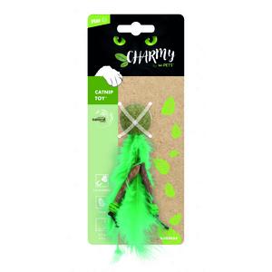 BRSP-20640799 M-PETS CHARMY BUGBEAR CATNİPLİ KEDİ OYUNCAĞI GREEN