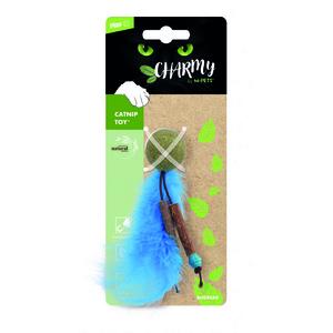 BRSP-20640999 M-PETS CHARMY BUGBEAR CATNİPLİ KEDİ OYUNCAĞI BLUE