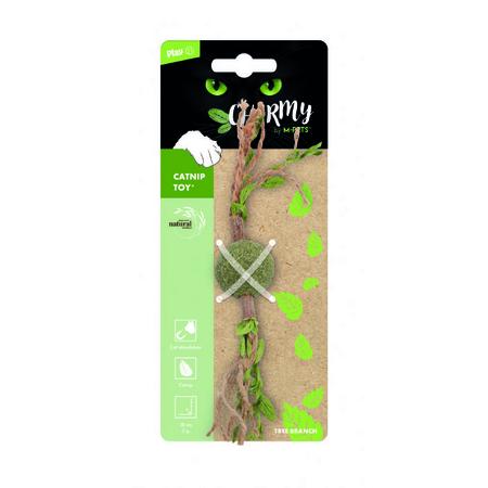 BRSP-20641199 M-PETS CHARMY BRANCY CATNİPLİ KEDİ OYUNCAĞI GREEN