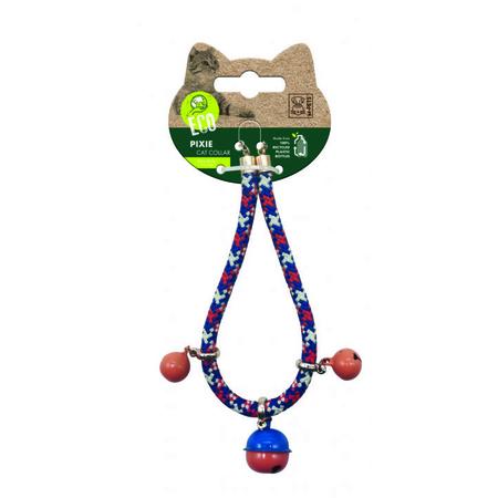 brsp 20800599 M-PETS PIXIE KEDİ BOYUN ZİLLİ TASMASI MİX COLOR