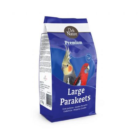 BRSP-28222 DELİ NATURE PREMİUM LARGE PAREKEETS PAREKET YEMİ 1000GR  