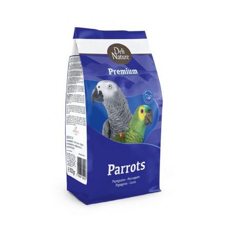 BRSP-28223 DELİ NATURE PREMİUM PARROTS PAPAĞAN YEMİ 800GR  