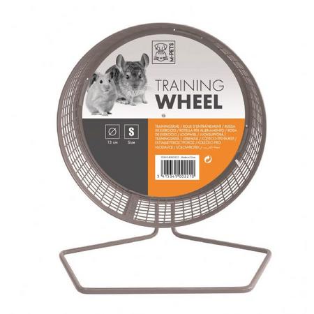 brsp 40600013 M-PETS TRAINING METAL HAMSTER ÇARKI AYAKLI 13CM (S)