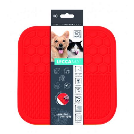 BRSP-60516005 M-PETS LECCA SIVI ÖDÜL MATI KIRMIZI (M)