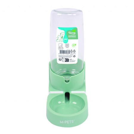 M-Pets Refresh Small Hazneli Su Kabı 0.85L Sea Green Brsp-60531399