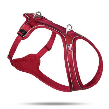 brsp SU2261-CURLI BELKA COMFORT HARNESS RED XS