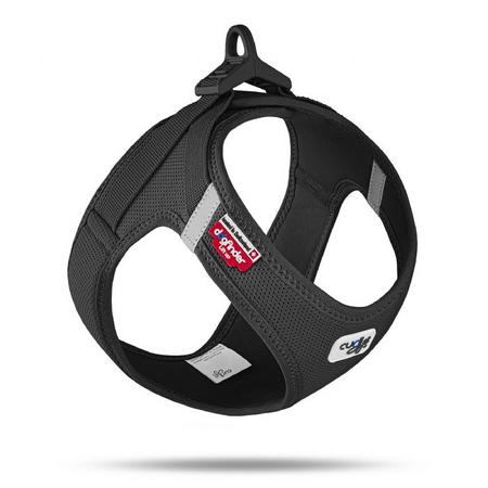 brsp SU2789-CURLI VEST HARNESS CURLI CLASP AIR-MESH BLACK 2XS