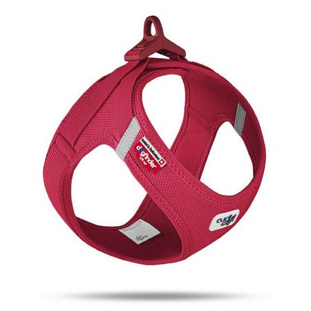 brsp SU2796-CURLI VEST HARNESS CURLI CLASP AIR-MESH RED 2XS