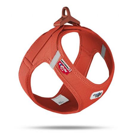 brsp SU2830-CURLI VEST HARNESS CURLI CLASP AIR-MESH SUN ORANGE 2XS