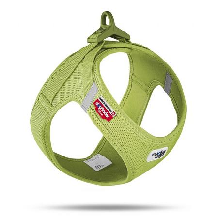 brsp SU2851-CURLI VEST HARNESS CURLI CLASP AIR-MESH LIME 2XS