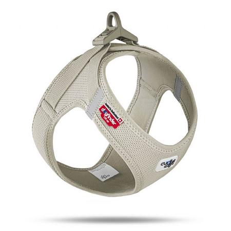 brsp SU2869-CURLI VEST HARNESS CURLI CLASP AIR-MESH LIGHT-TAN L