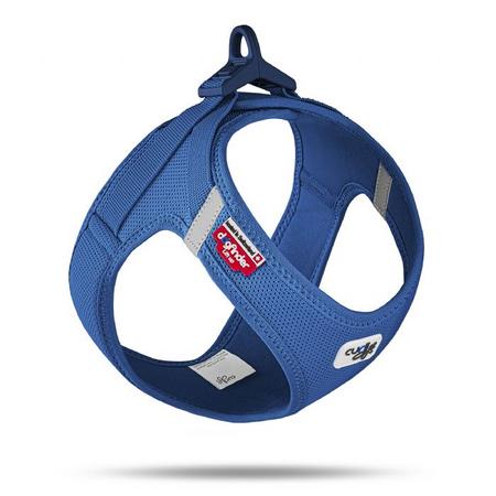 brsp SU2871-CURLI VEST HARNESS CURLI CLASP AIR-MESH BLUE 3XS 190197