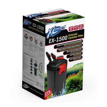 brsp XLPRO EX-1500 DIŞ FİLTRE 1500L/H(DOLU)