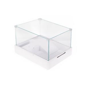 Cam Kaplumbağa Bahçesi Filtre-Lambalı 40x29x25