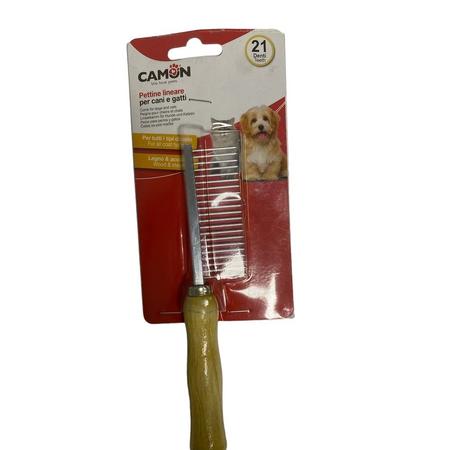 Camon 21 Dişli Çift Taraflı Kıtık Açıcı Tarak 17cm ASP-902