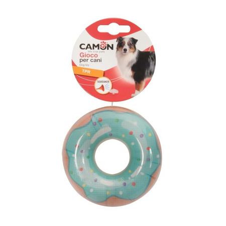 Camon Köpekler İçin Polyester Dolgulu Donut Oyuncak 10 cm