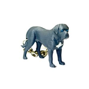 Cane Corso Gri Anahtarlık PLA1011