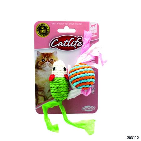 Catlife Kediler İçin Fare ve TOP 2Lİ Oyuncak 203112-brsp