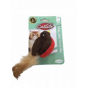 Catlife Kediler İçin Titreşimli Tüylü Kuş Oyuncak 203080-brsp