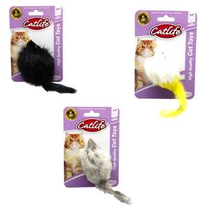 Catlife Kediler İçin Tüylü Fare 203063   brsp
