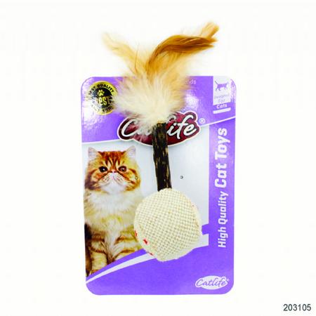Catlife Kediler İçin Tüylü Hacıyatmaz Oyuncak brsp