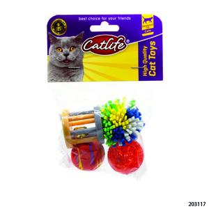 Catlife Zilli Kedi Oyuncağı 4lü Paket  203117-brsp